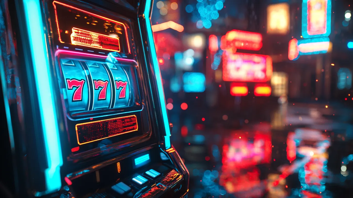 Free slots bonus style illustration and reward system preview