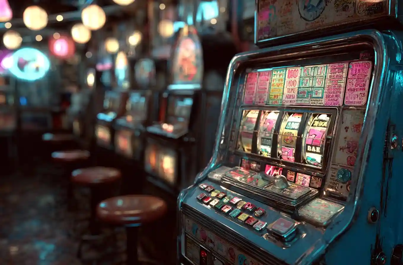 slot machine addict
